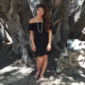 Hollister Off the Shoulder Dress